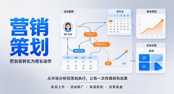 五桂山街道营销策划